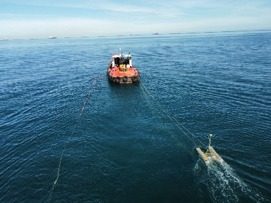 Trabajos geofísicos marinos para la ampliación del puerto de Acajutla